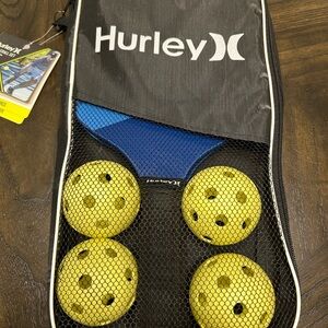 NWT Hurley Pickleball Set